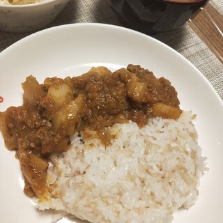 じゃがいもとフレッシュトマトのカレー